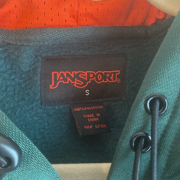 Men’s Miami Hurricane zip up Small Jansport - Picture 5 of 7